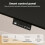 Levede Electric Adjustable Standing Desk Black 5