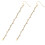 2Paires Boucles D'oreilles Anti-Perte Dorées Pour Écouteurs 1