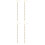 2Paires Boucles D'oreilles Anti-Perte Dorées Pour Écouteurs 5
