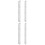 4Pièces Tubes Protecteurs Blancs Pour Écorce D'arbre Jardin 7