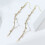 2Paires Boucles D'oreilles Anti-Perte Dorées Pour Écouteurs 10