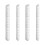 4Pièces Tubes Protecteurs Blancs Pour Écorce D'arbre Jardin 4