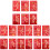 3Paquets Sachets Argent Rouges Chinois En Pour Inauguration 3