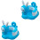 2Pièces Chaise Bébé Gonflable Pour Bain Sol Usage Polyvalent 3