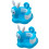 2Pièces Chaise Bébé Gonflable Pour Bain Sol Usage Polyvalent 7
