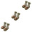 3Paires Anti- Doux Vert Cartoon 5