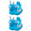 2Pièces Chaise Bébé Gonflable Pour Bain Sol Usage Polyvalent 5