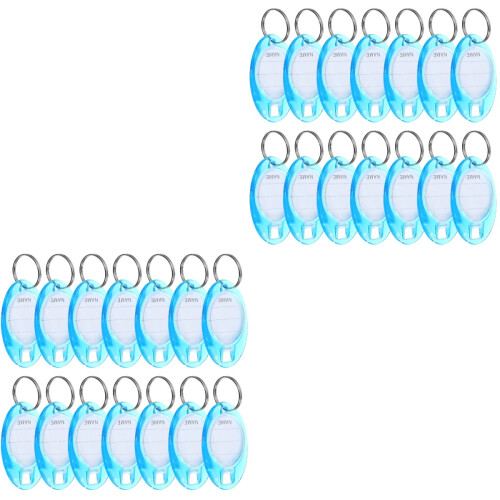 100Pièces Marqueurs Bleu Ciel Étiquette À Écrire 2