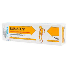 Rumafen 1% Gel | opical Diclofenac Gel for Muscle & Joint Relief & Helps relieve muscle and joint discomfort - 50g