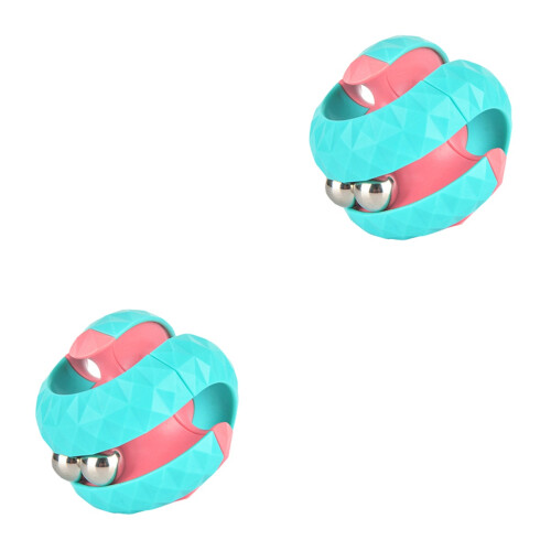 2Pièces Cube Rotatif Pour Enfants Anti-Stress Et Fun 2