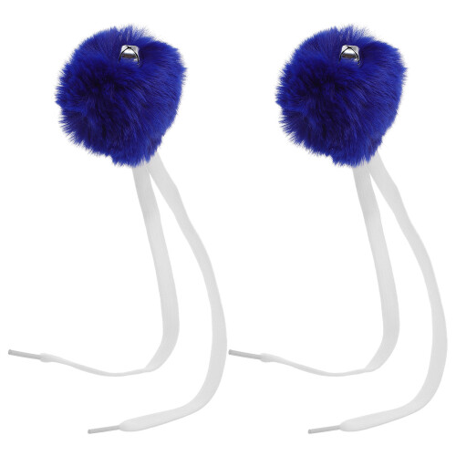 6Pièces Pompons Longs À Lacets Pour Roller Son 2