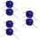 6Pièces Pompons Longs À Lacets Pour Roller Son 9
