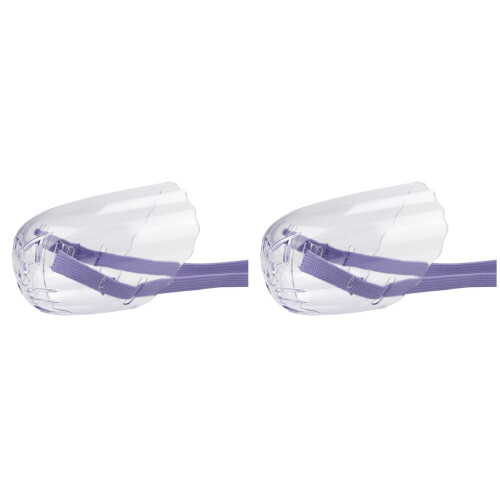 2Pièces Bouche Chat Amorti Durable Anti-Morsure Coloré 1