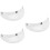 3Pièces Cache Visage Casque Pièce Protection Visibilité 9