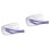 2Pièces Bouche Chat Amorti Durable Anti-Morsure Coloré 4