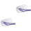 2Pièces Bouche Chat Amorti Durable Anti-Morsure Coloré 3