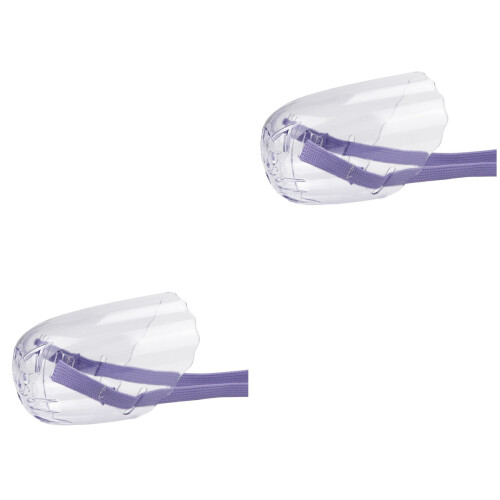2Pièces Bouche Chat Amorti Durable Anti-Morsure Coloré 2