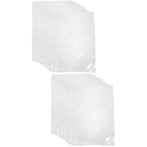 200Pièces Sacs Clairs Thermorétractables PVC Protection Objets Divers 1