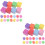 100Pcs Assorted Color Foam Building Blocks Educational Toy 8