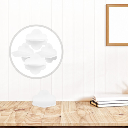 4Pièces Kits Fixation Blancs Pour Enfants 2