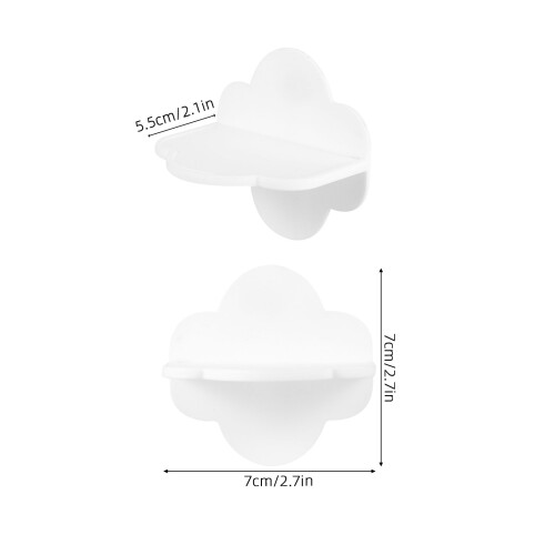 4Pièces Kits Fixation Blancs Pour Enfants 1