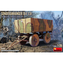 MIN35487 - Miniart 1:35 - Sonderanhager Ost 1.5t German Cargo Trailer