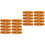 20Pièces Réflecteurs Roue Orange Vis Facile Installation 6