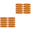 20Pièces Réflecteurs Roue Orange Vis Facile Installation 5