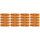 20Pièces Réflecteurs Roue Orange Vis Facile Installation 4