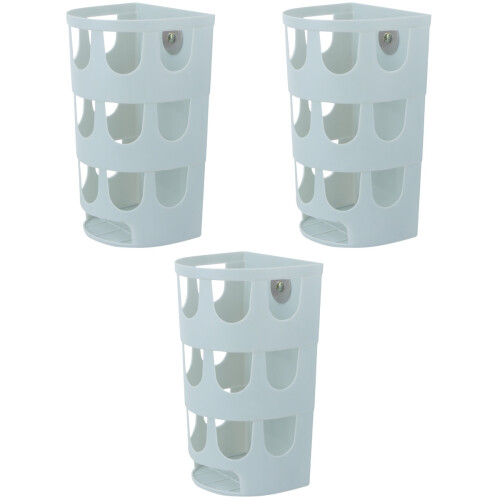 3Pièces Bols À Fixer Multi Couleurs Pour Oiseaux Petits Mammifères 2