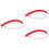 3Pièces Pare-Eau Silicone Strip De Pour Douche Cuisine 8
