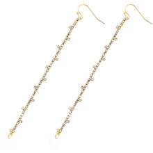 4Paires Boucles D'oreilles Femme Chaînes Anti-Perte Dorées Multiusage