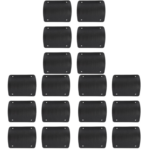 18Pièces Coins Fixes Pour Accessoires DIY Noir En 2