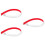3Pièces Pare-Eau Silicone Strip De Pour Douche Cuisine 9