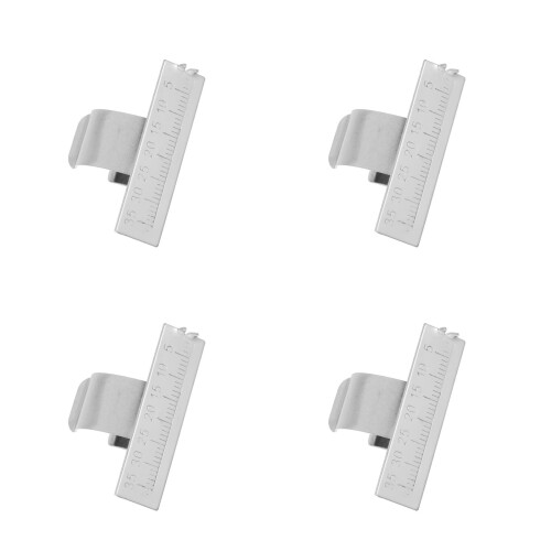 4Pièces Acier Inoxydable Durable 1