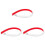 3Pièces Pare-Eau Silicone Strip De Pour Douche Cuisine 4