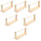 6Pièces Porte-Rubans En Bois Beige Solide Pour Usage 8