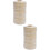 2Pièces En Jute Beige Biodégradable Pour Décoration Jardinage 4