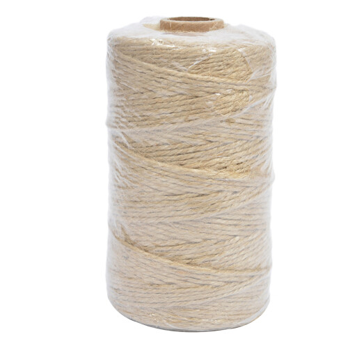 2Pièces En Jute Beige Biodégradable Pour Décoration Jardinage