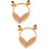 2Pièces Bandeau Cache-Oreilles Orange Et Pour Hiver 4