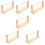 6Pièces Porte-Rubans En Bois Beige Solide Pour Usage 9