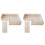 2Ensembles Rampe En Bois Khaki Pour Hamster Rongeurs 2