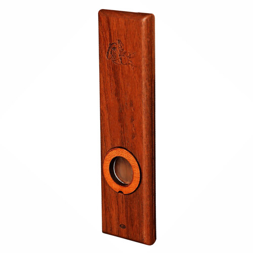 3Pièces Kazoo Musical En Bois Compact Pour Guitare Et Ukulélé Marron 1
