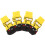 12Pcs Replaceable Compact Dog Socks Breathable Cotton for Pet Paw Care 1