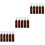 15Pcs Brown Lightweight Plastic Mist Sprayers for Cosmetic Storage 2
