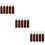 15Pcs Brown Lightweight Plastic Mist Sprayers for Cosmetic Storage 4