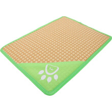 2Pcs Pet Cooling Mats for Dogs and Cats Green Lightweight Portable Bed