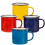 8Pcs Vintage Enamel Mug Set Simple Style Practical for Everyday Use 1