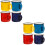 8Pcs Vintage Enamel Mug Set Simple Style Practical for Everyday Use 7