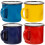 8Pcs Vintage Enamel Mug Set Simple Style Practical for Everyday Use 3